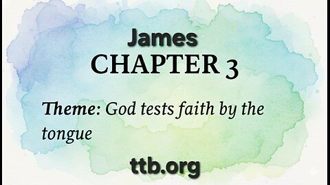 James Chapter 3 (Bible Study)