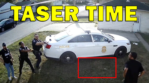 Wanted Man Shot And Tased By Officers After Reaching For Waistband! LEO Round Table S10E246