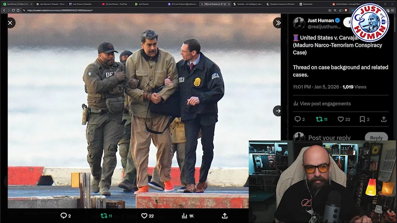 Just Human #361: Maduro in Custody, Venezuela Decoupled, Strategic "Donroe" Objectives Achieved