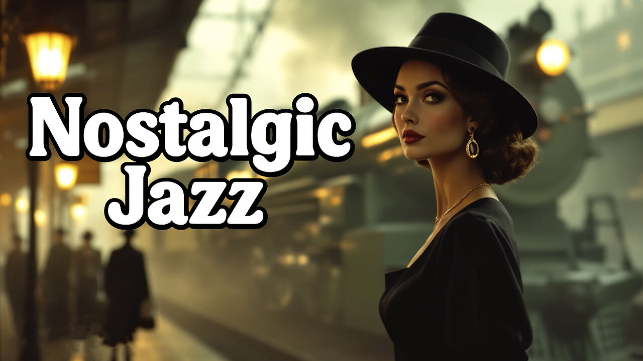 Nostalgic Jazz Vibes 🚂 – Midnight Trains and Velvet Memories