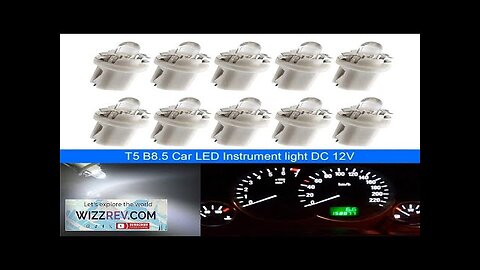 10-Pack T5-B8.5D Single Dome LED Car Light Indicator Light Width Light 5050SMD1 Review