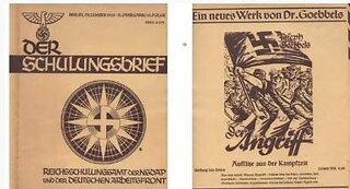 ⁣The Training Letter 1935 - Germans on the jewish Question ; History of the Swastika ; Christianity