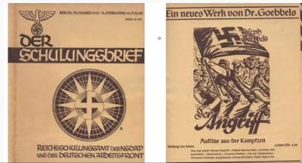 ⁣The Training Letter 1935 - Germans on the jewish Question ; History of the Swastika ; Christianity