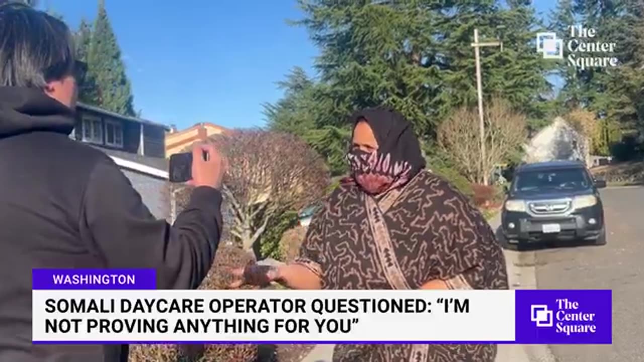 Somali 'daycare worker' CONFRONTED with basic questions — her response says it all