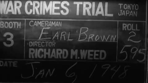 WAR CRIMES TRIALS (TOJO DEFENSE),... - WAR CRIMES TRIALS (TOJO DEFENSE), TOKYO, JAPAN - 111-adc-6909