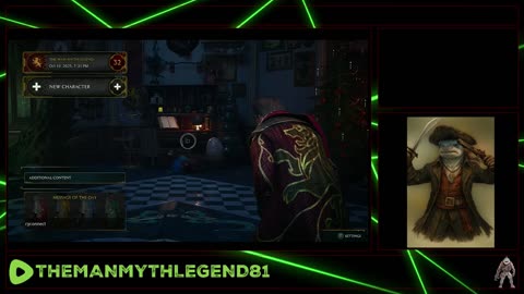 Hogwarts Legacy W TheManMythLegend sponsored by www.wickedteeskc.com