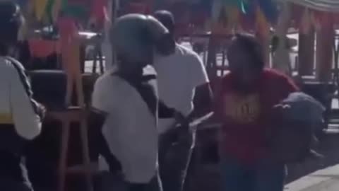 Pelea a cuchillo en centro comercial de Cartagena