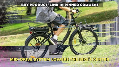 Eleglide C2 Electric Bike 250W Mid-drive Motor 36V 13Ah Battery 26 inch Tires Electric Bike