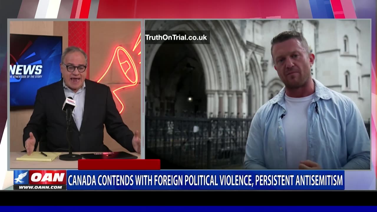 Rebel News Ezra Levant On Defending Free Speech, Tommy Robinson, Jew Hate And Gaza