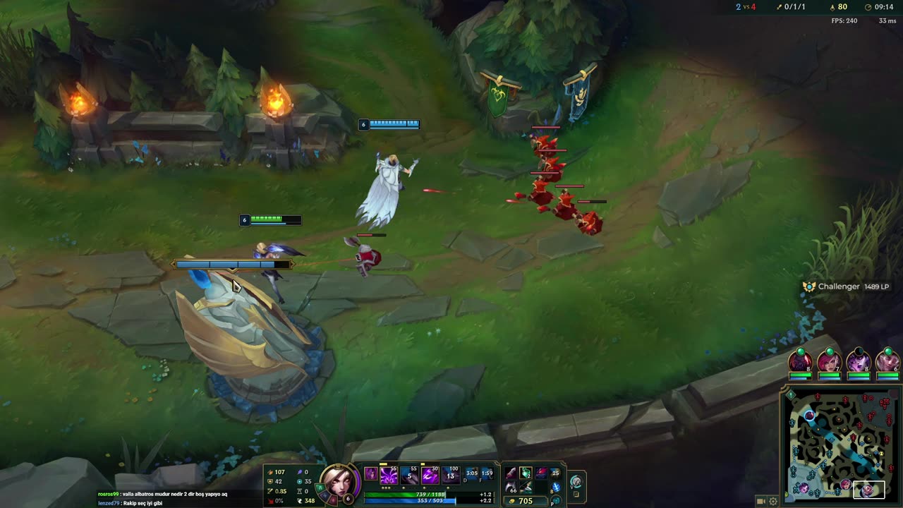 CHALLENGER 1489LP START