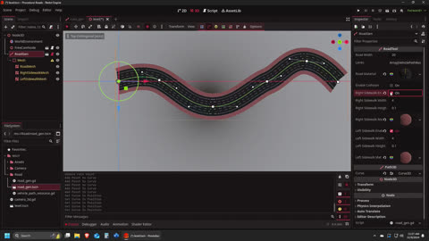 Early Demo of My Road Making Tool