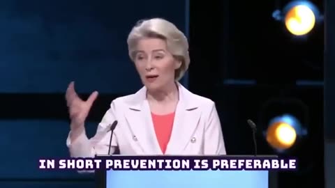 Free speech is a virus - Ursula Von Der Leyen - European Commission President