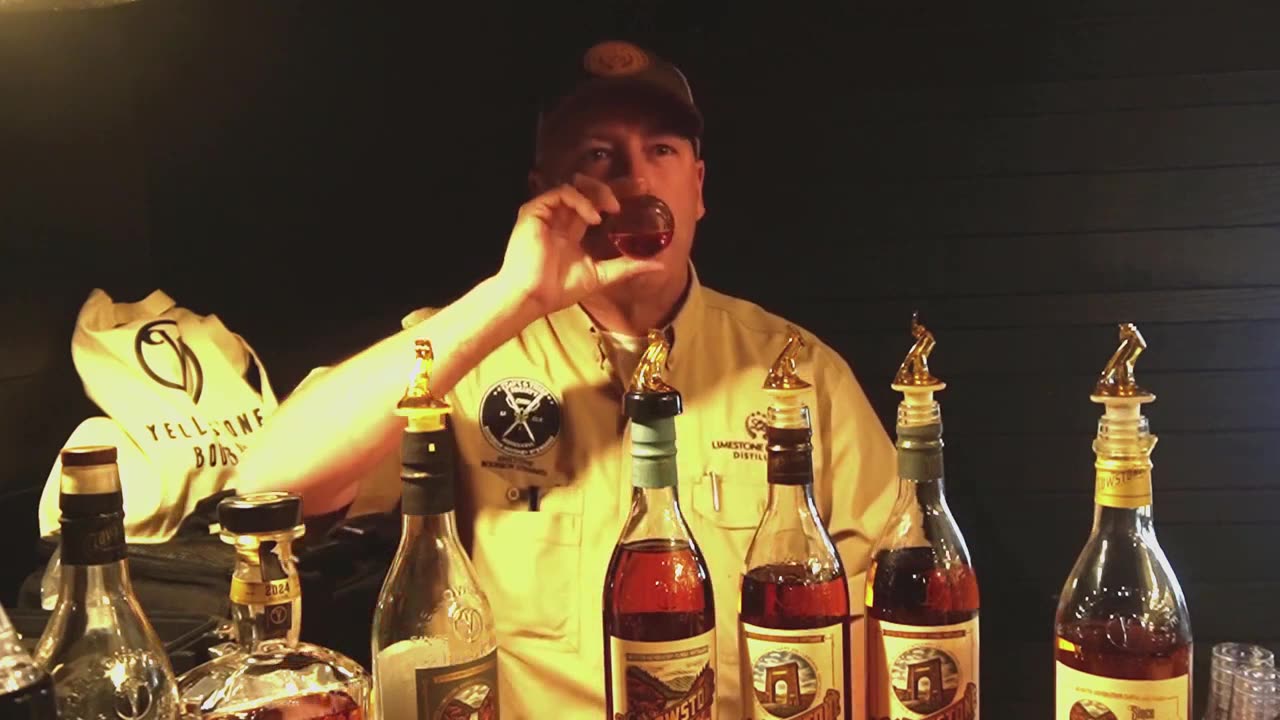 What does it mean for a bourbon whiskey to have legs? What is linger in bourbon whiskey? Yellowstone