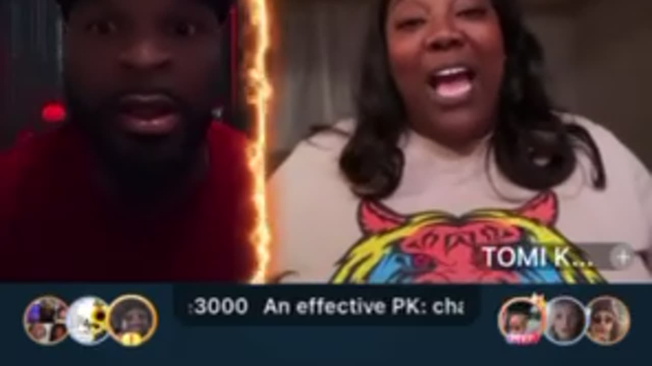 DeaconKev says Tomi k is pathetic