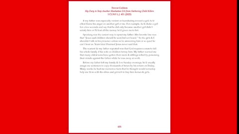(PART 17) My Duty to Stop Another Manhattan DA from Harboring Child Killers
