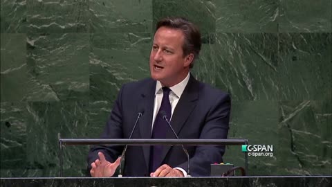 David Cameron U.N. Speech 2014 On Extremism [Clip]