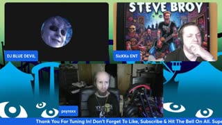 Cyraxx on faggot Blue's panel, joined by another cuddling failed juggalo. 3/4/2025.