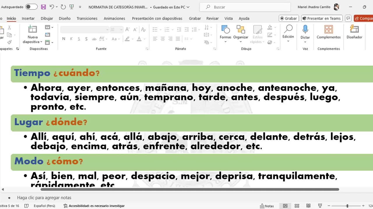 AULA 20 REGULAR 2025 - 1 | Semana 08 | Lenguaje