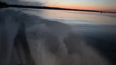 Aqua Scooter Extreme! Flying Over Waves on a Sea Scooter