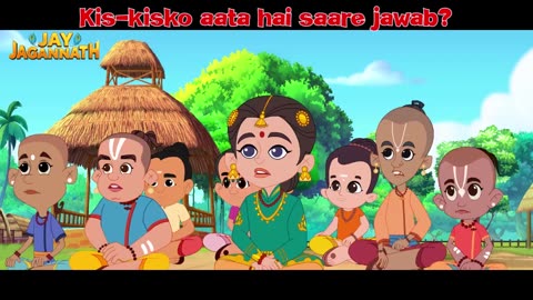 Exam Day Fun| jay jagannath cartoon all episode | jai jagannath cartoon