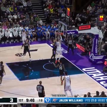 NBA - JDub ➡️ Hartenstein for the flashy dime!