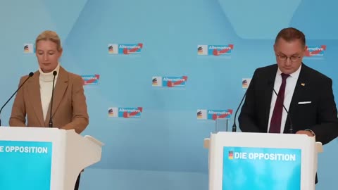 Presseerklärung von Alice Weidel & Tino Chrupalla - AfD-Fraktion im Bundestag