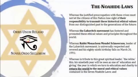 The Noahide Laws in the End Times - Village of Hope Justice Ministry