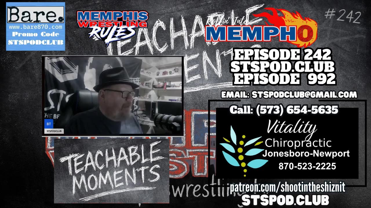 LIVE!! Rollin' Into Mempho" E: 242, Episode 992