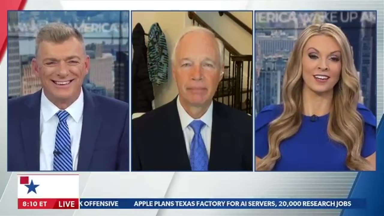 Senator Ron Johnson on Wake Up America 2.25.25