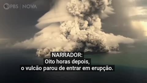 Abismo oculto do vulcão: por trás da enorme erupção de Tonga -Documentário completo - NOVA