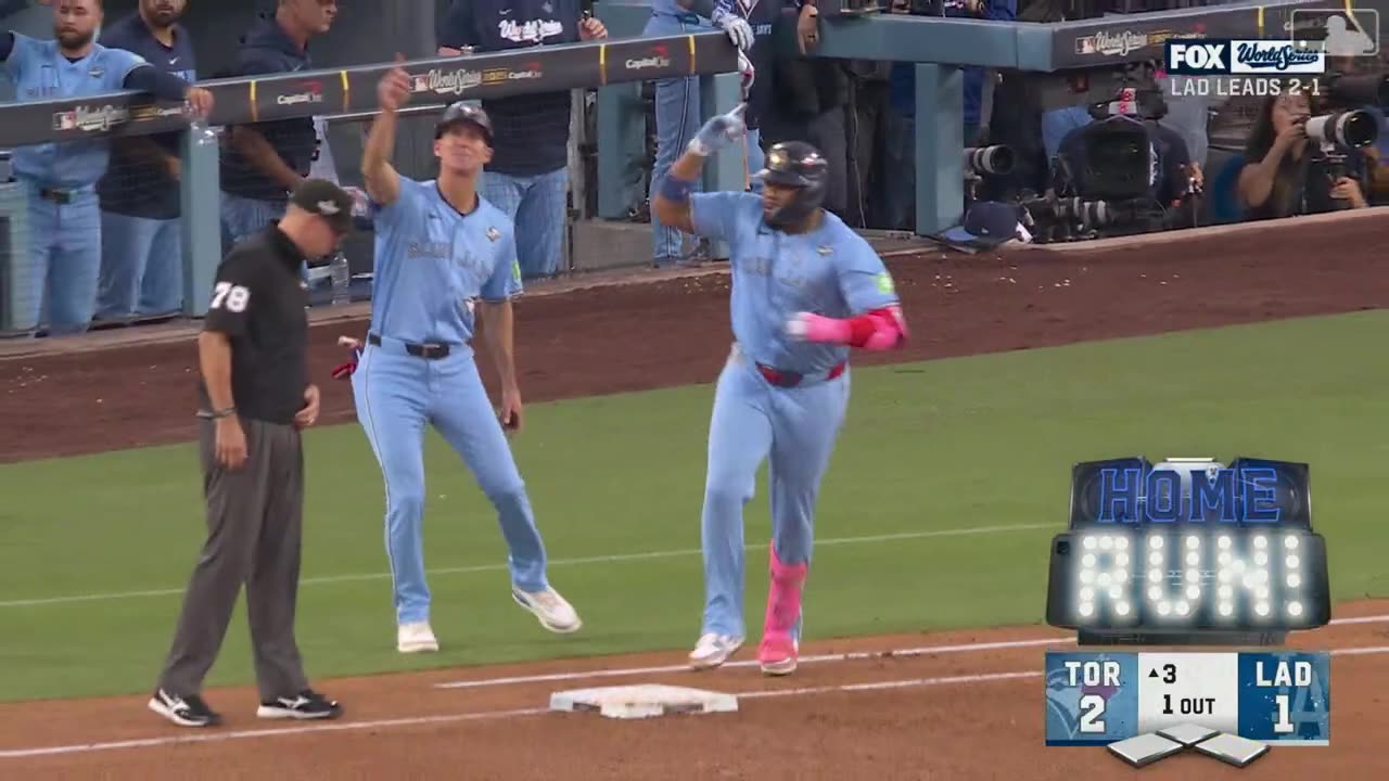 Vladimir Guerrero Jr. se la botó a Ohtani