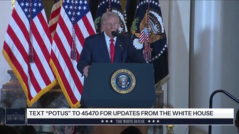 President Trump Delivers Remarks at a Dinner with Business Leaders