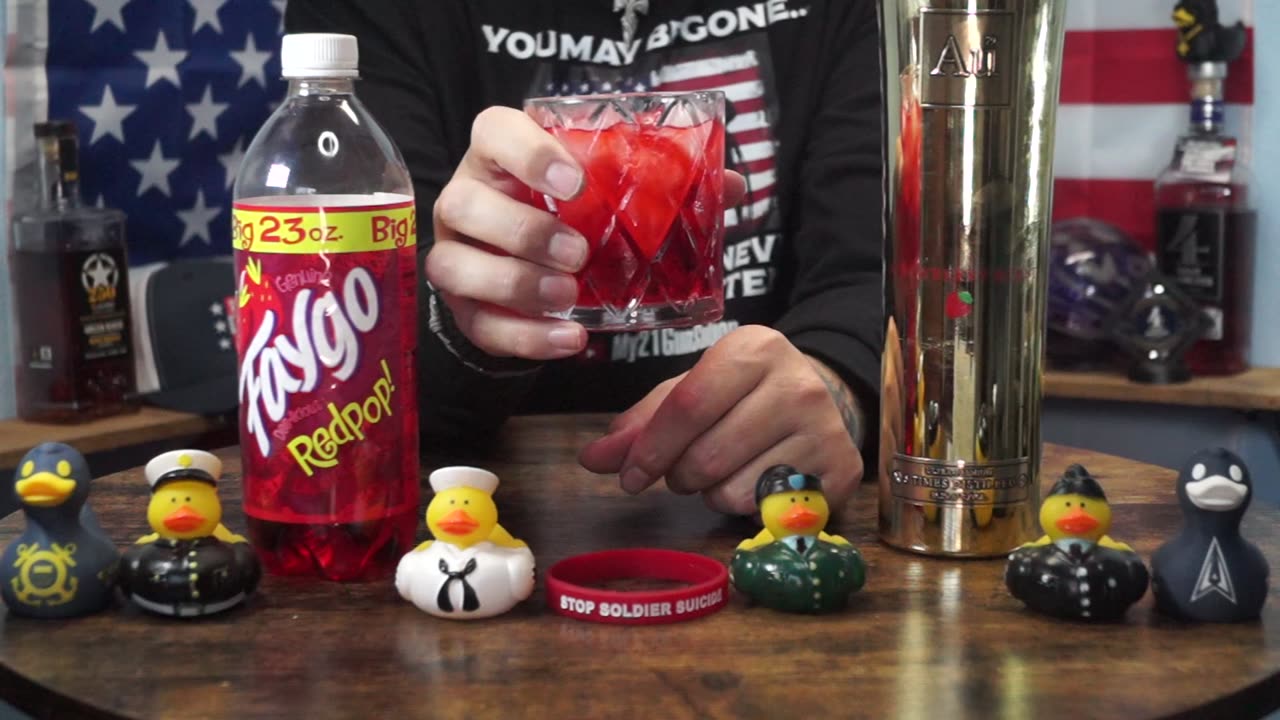 John Gellings - Au` Strawberry Burst Vodka & Faygo Redpop Strawberry Soda