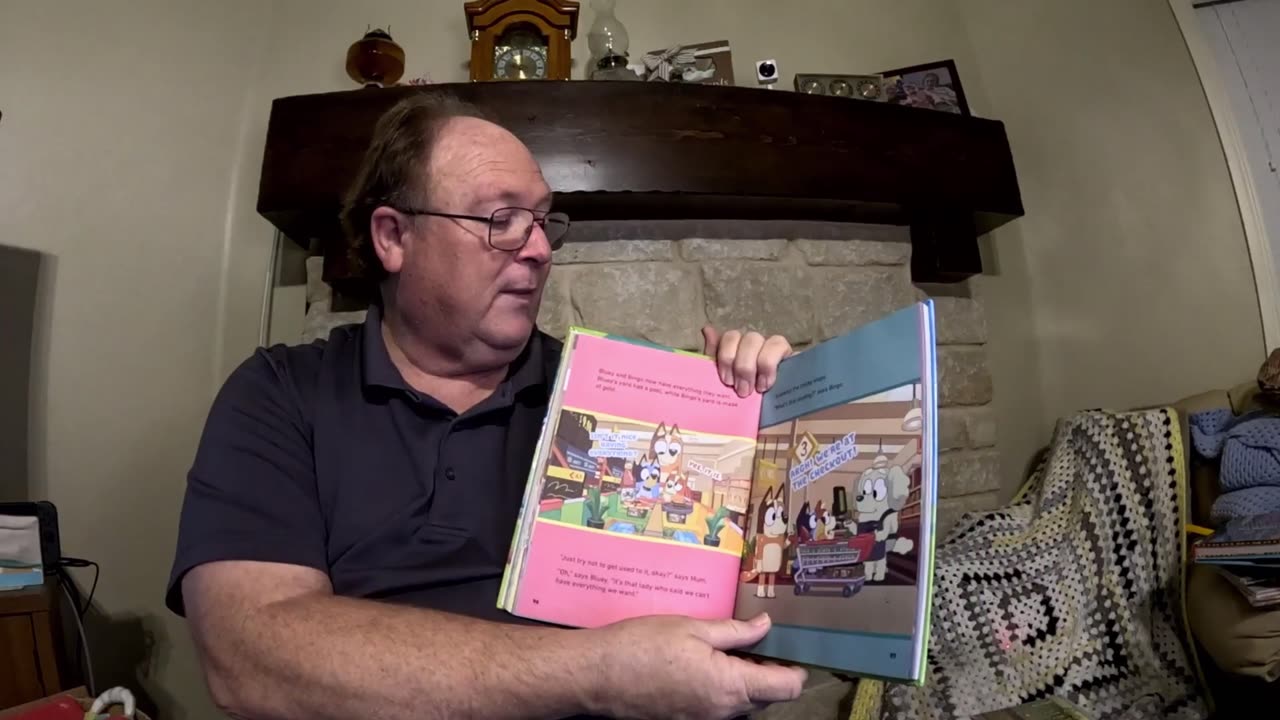 Bluey Goes Shopping At The Hammerbarn