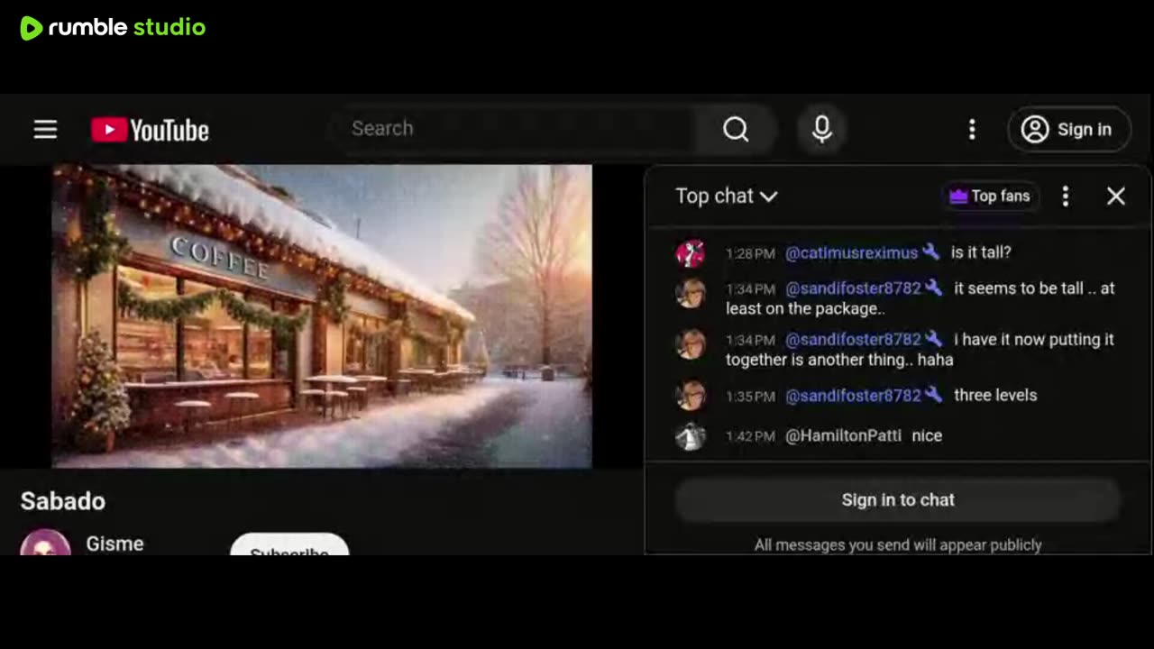 ANTIFA CHAT room on youtube