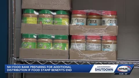 NH food bank preparing for additional distribution if food stamp benefits end