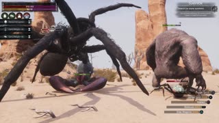 Conan Exiles Giant Scorpion vs Giant Spider Busty Boobs Breast Expansion huge tits
