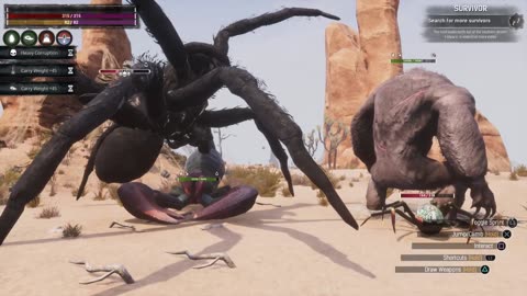 Conan Exiles Giant Scorpion vs Giant Spider Busty Boobs Breast Expansion huge tits