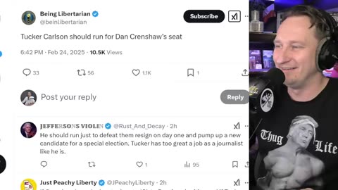 Why Dan Crenshaw Wants To TAKE OUT Tucker Carlson IRL!