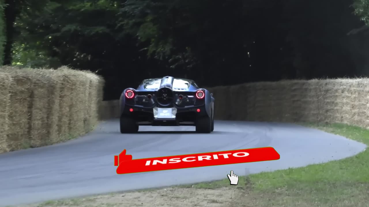 GoodWood Gordon Murray T.50 in action at 2022： 12,000 rpm V12 pure Sound & Accelerations! on track