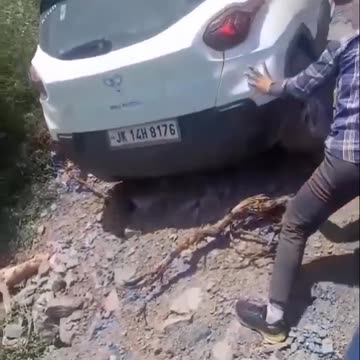 Car Falling Accident