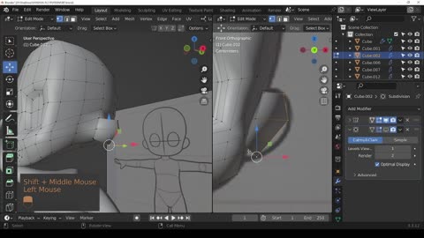 Personaje simple - cabeza