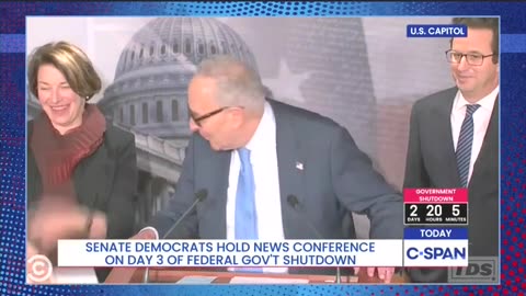 'Human Flat Tire': Jon Stewart Roasts Chuck Schumer Over Shutdown Messaging