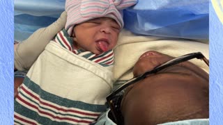 Blasian Babies Family Welcomes A Beautiful Blessing Newborn Baby Blasian Sister
