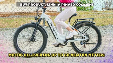 Shengmilo MX06 Electric Bike 1000W Urban Bicycle Fat bike electric 26" E-bike 48V 17.5AH Battery