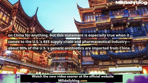 Chinese Economic Coercion, Rare Earth Minerals, and Tariffs Decouple Now or Never