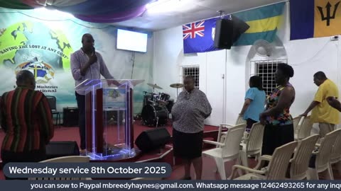 Wednesday service 8th October 2025