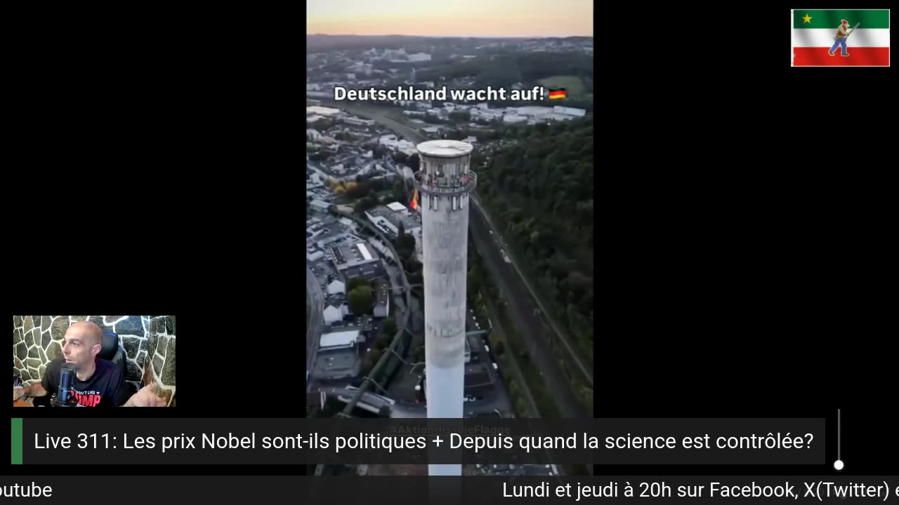 Live 311: Les prix Nobel sont-ils politiques + Depuis quand la science est contrôlée?