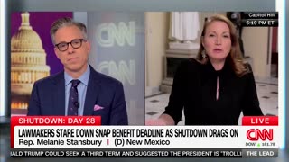 Jake Tapper Snaps Back At Democrat Lawmaker, Blames Party For Shutdown