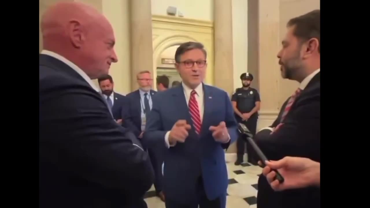 SpeakerJohnson pushes back: “This is absurd… Do you want me to answer the question?"